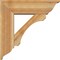 Ekena Millwork Legacy Traditional Rough Sawn Bracket w/ Offset Brace, Western Red Cedar, 8"W x 26"D x 26"H BKT0806X26X26LEC01RWR - alternate 4